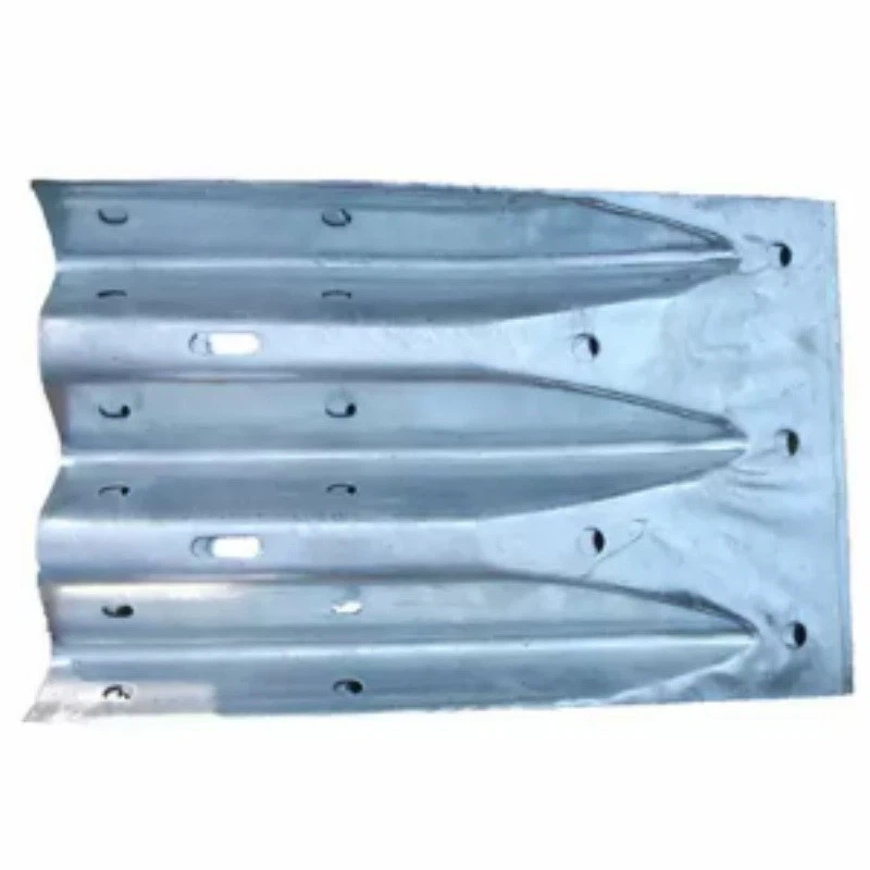 Guardrail terminal end stock